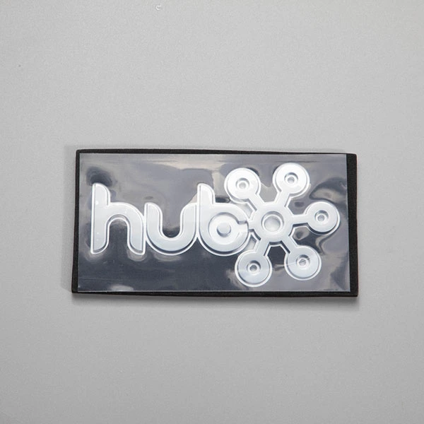 Chrome Logo ABS label