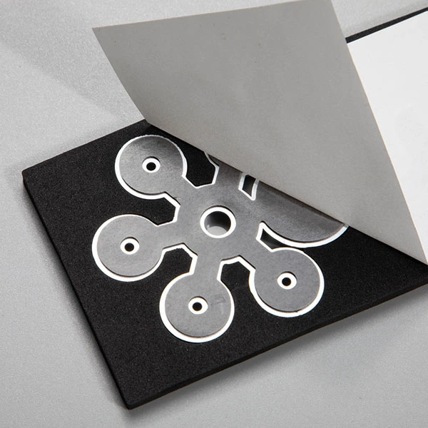 Chrome Logo ABS label