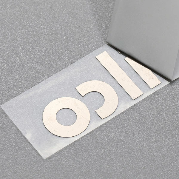 Electroforming Nameplate Sticker