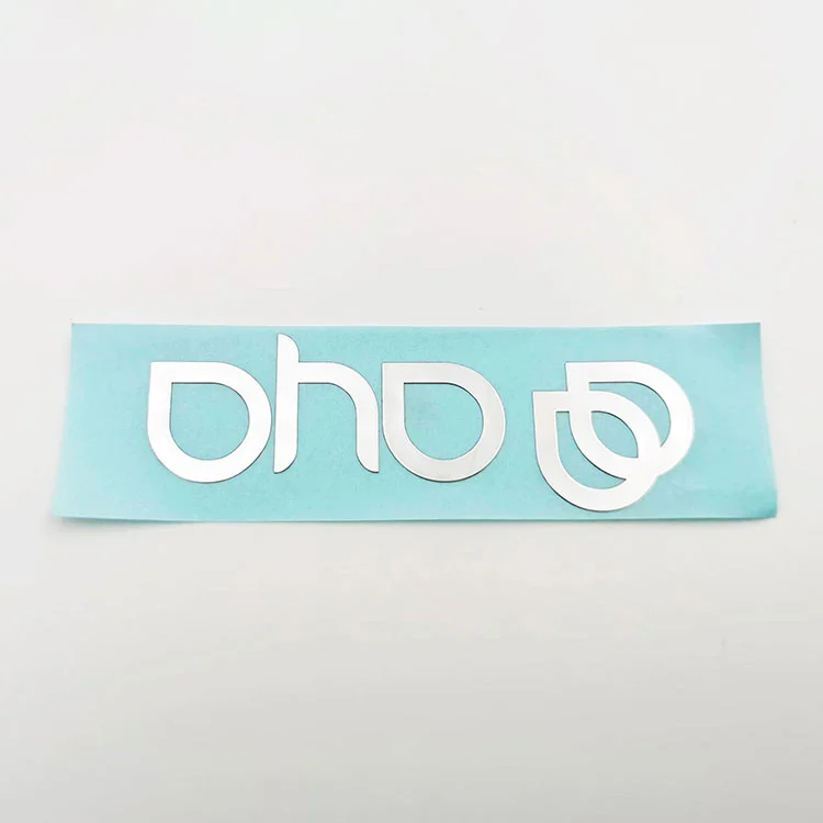 Logo Nickel Metal Sticker Label