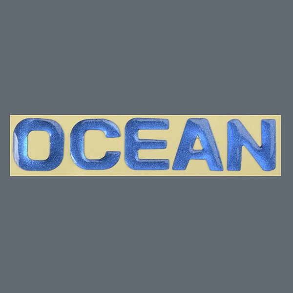 Logo Resin Epoxy Sticker