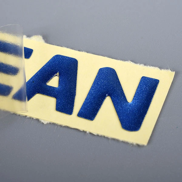 Logo Resin Epoxy Sticker