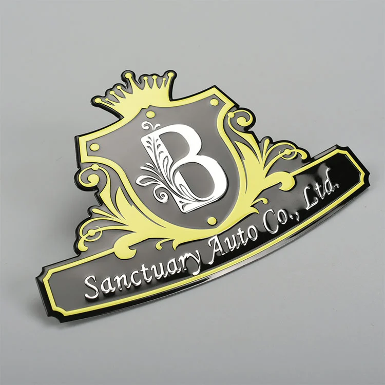 Metal Label with Logo