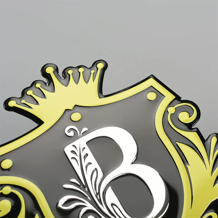 Metal Label with Logo
