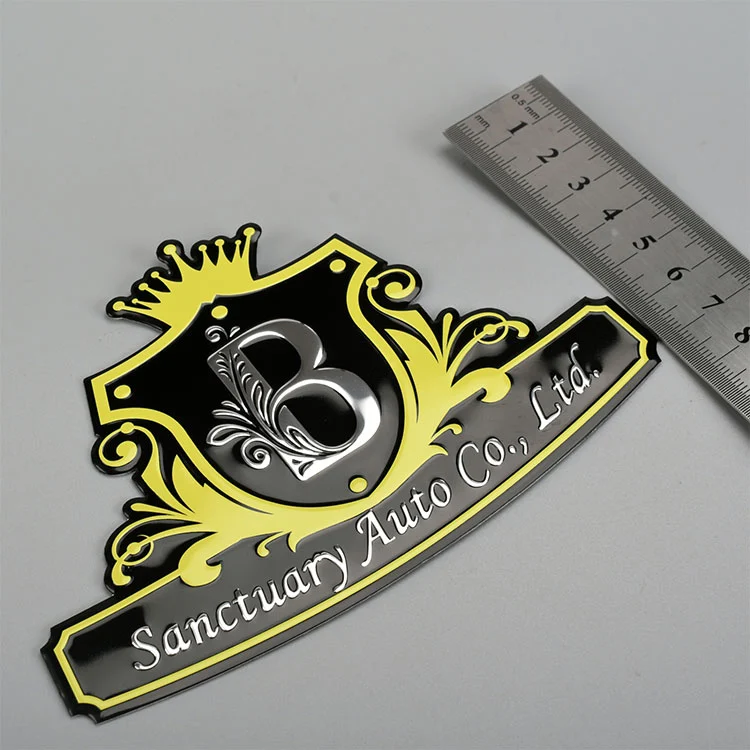 Metal Label with Logo