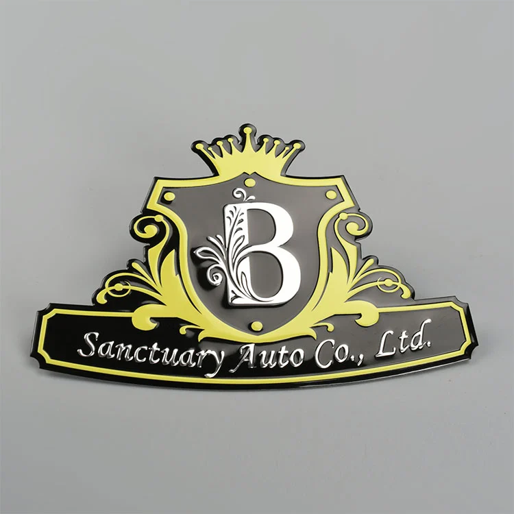 Metal Label with Logo