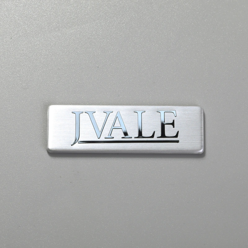 Aluminium Brand Logo Stickers for Equipment