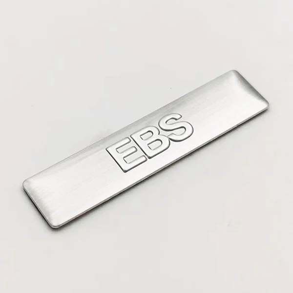 Metal Nameplate Aluminum Logo