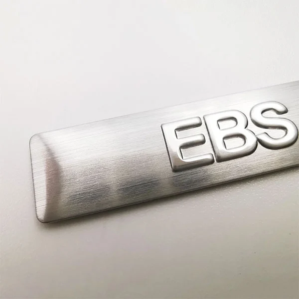 Metal Nameplate Aluminum Logo