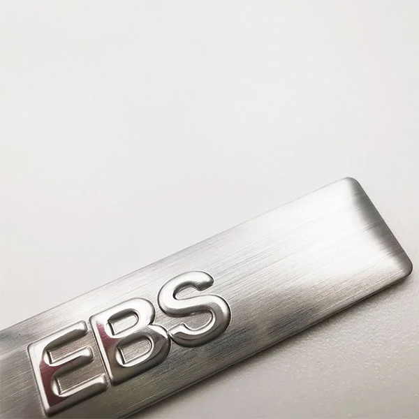Metal Nameplate Aluminum Logo
