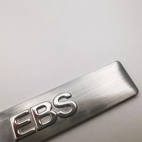 Metal Nameplate Aluminum Logo