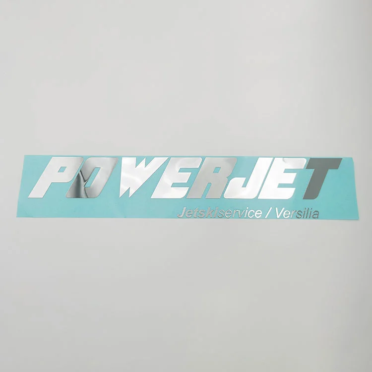 Metal Nickel Logo Label Sticker