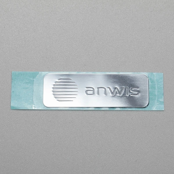 Metallic Letters Labels