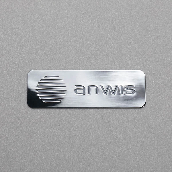 Metallic Letters Labels