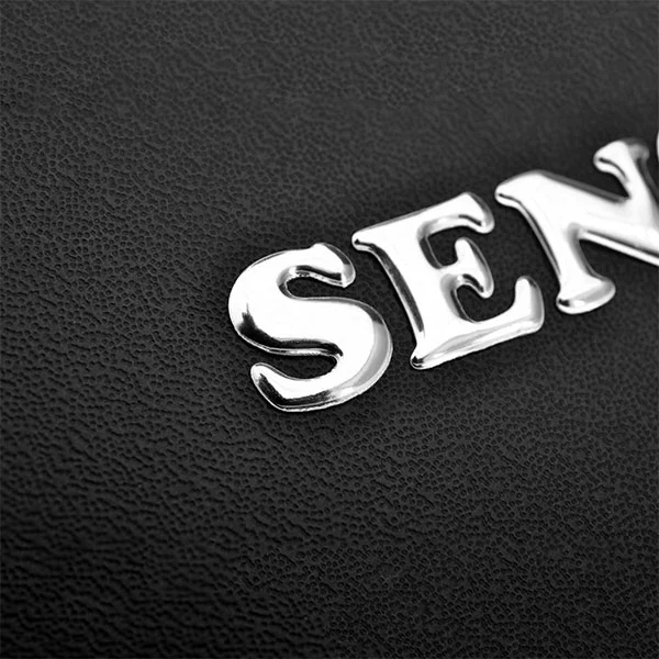 Nameplate Embossed 3D Soft Label