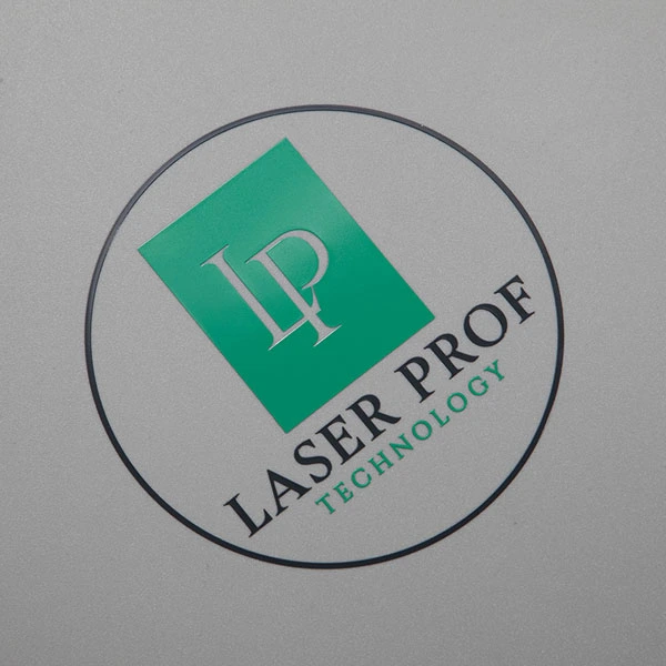 Nickel Logo Metal Label Sticker