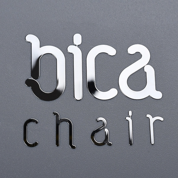 Nickel Logo Sticker for Machine