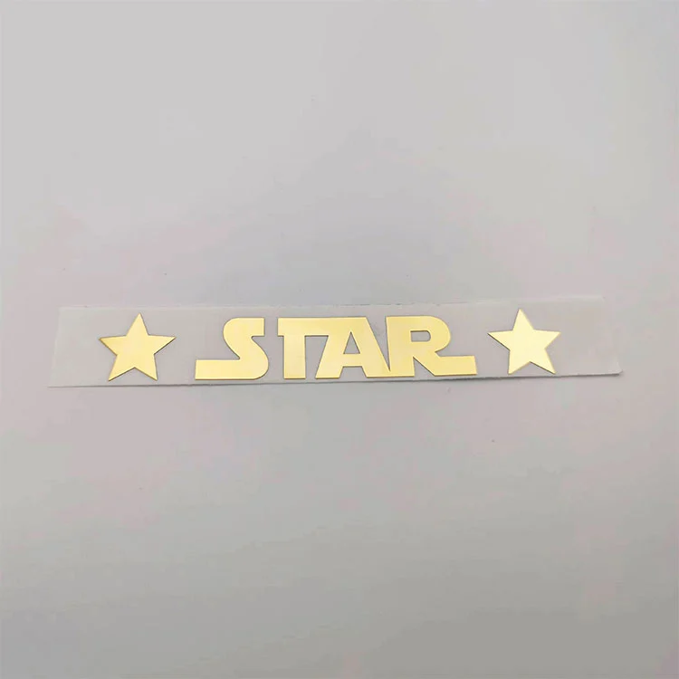 Nickel Metal Label Sticker
