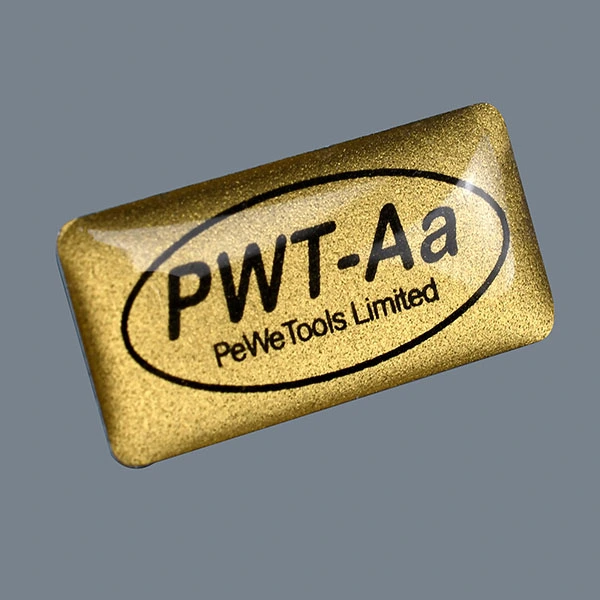 Personalized Resin Epoxy Sticker