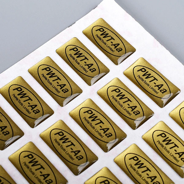 Personalized Resin Epoxy Sticker