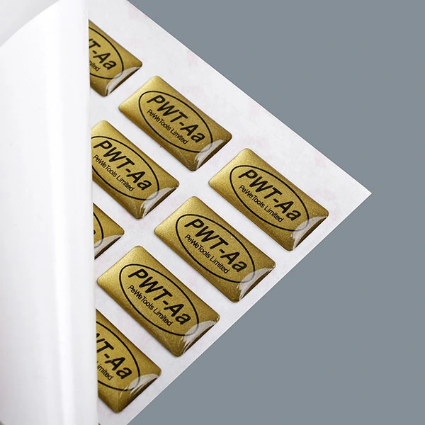 Personalized Resin Epoxy Sticker