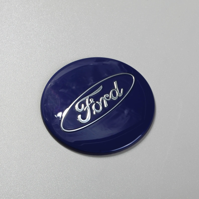 Aluminum labels for car wheel hub decoration metal emblem