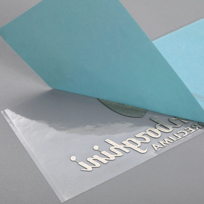 Metal Electroplating Sticker Printing Colorful Logo Label