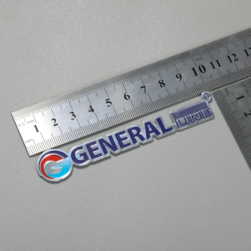 Aluminum Embossed Logo Nameplate For refrigerator
