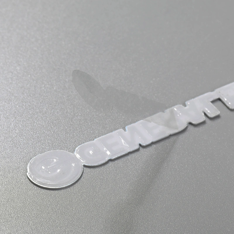 Aluminum Embossed Logo Nameplate For refrigerator