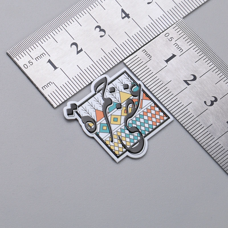 Aluminium Logo Nameplate Silk Screen Printing Labels