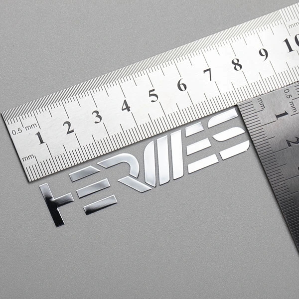 Thin Electroform Labels