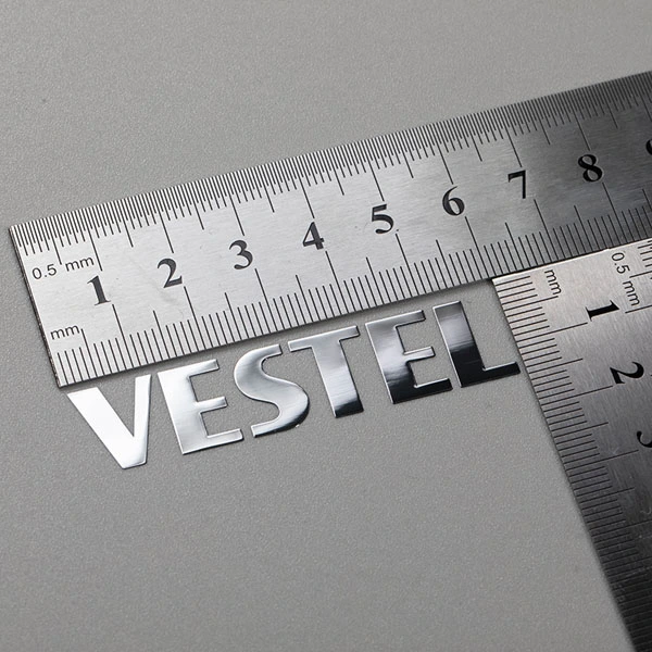 Thin Electroform Nickel Decal
