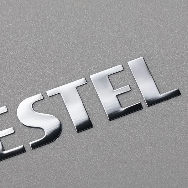 Thin Electroform Nickel Decal