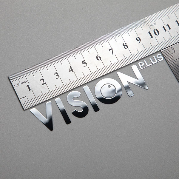 Transfer Metal Logo Sticker