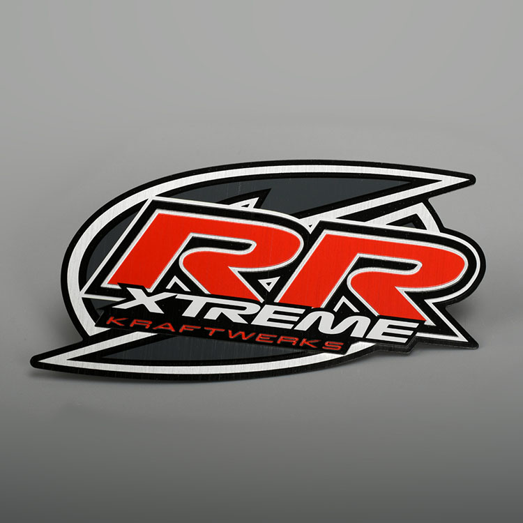 Printed Silver  Aluminum Sticker